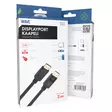 WAVE DISPLAYPORT-KAAPELI 2M MUSTA - Näyttökaapelit - 6418312138269 - 1