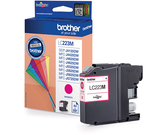 BROTHER LC-223M MAGENTA VÄRIPATRUUNA - Brother-mustesuihkuvärit - 4977766735919 - 1