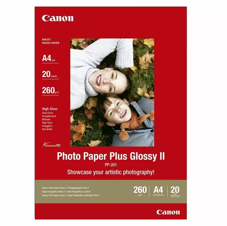 CANON PP-201 KIILTÄVÄ VALOKUVAPAPERI - Valokuvapaperit - 4960999537269 - 1
