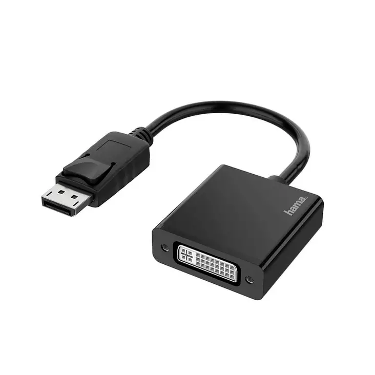 HAMA DISPLAYPORT-DVI ADAPTERI 4K UHD - Adapterit ja jakajat - 4047443437389 - 1
