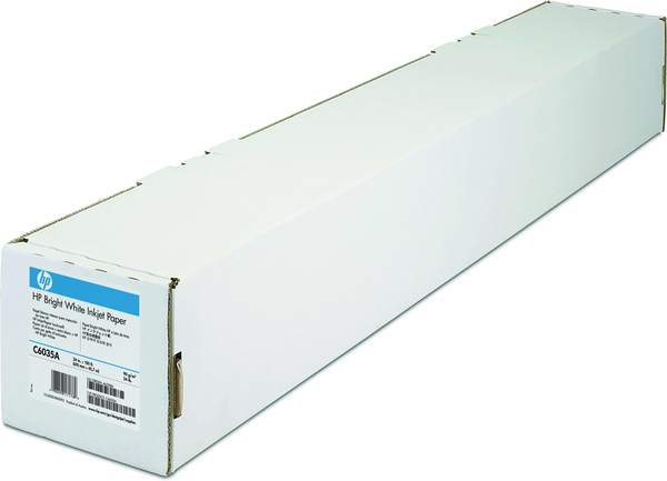 HP C6035A 24" RULLAPAPERI 610MM X 45.7M - Kopiopaperit - 848412012699 - 1