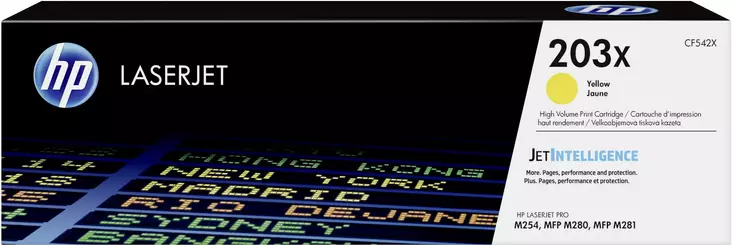 HP CF542X 203X YELLOW LASERVÄRIKASETTI - HP-laservärit - 190781107149 - 1