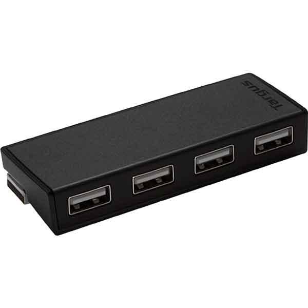 TARGUS ACH114EU 4-PORTTINEN USB-HUBI - USB-jakajat ja muistikortinlukijat - 5051794004489 - 1