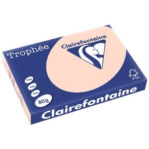 TROPHÉE A3/80G VÄRIPAPERI LOHENPUNAINEN - Väripaperit - 3329680189209 - 1