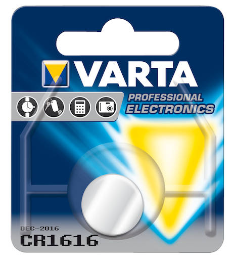 VARTA CR1616 NAPPIPARISTO - Paristot ja akkuparistot - 4008496270989 - 1
