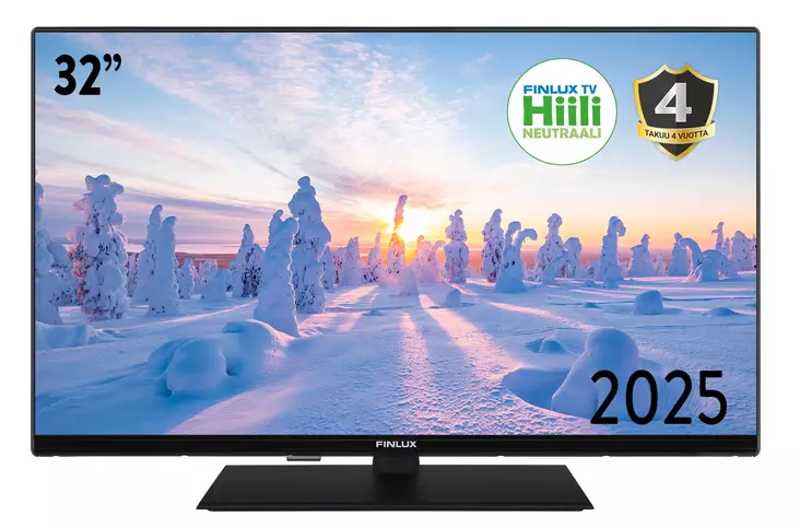 FINLUX 32" F6 32F6.2ECI HD READY LED TV - Televisiot - 6418312174199 - 1