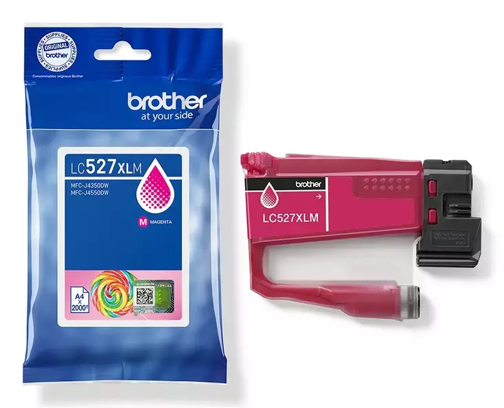 BROTHER LC527XLM MAGENTA VÄRIPATRUUNA - Brother-mustesuihkuvärit - 4977766839679 - 1