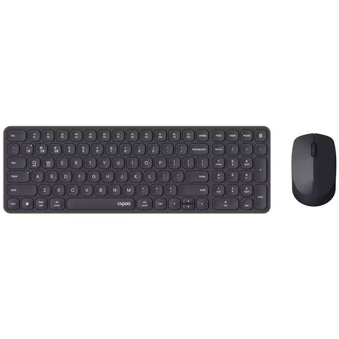 RAPOO 9310M LANGATON NÄPPÄIMISTÖ + HIIRI - Näppäimistöt - 6940056126559 - 1